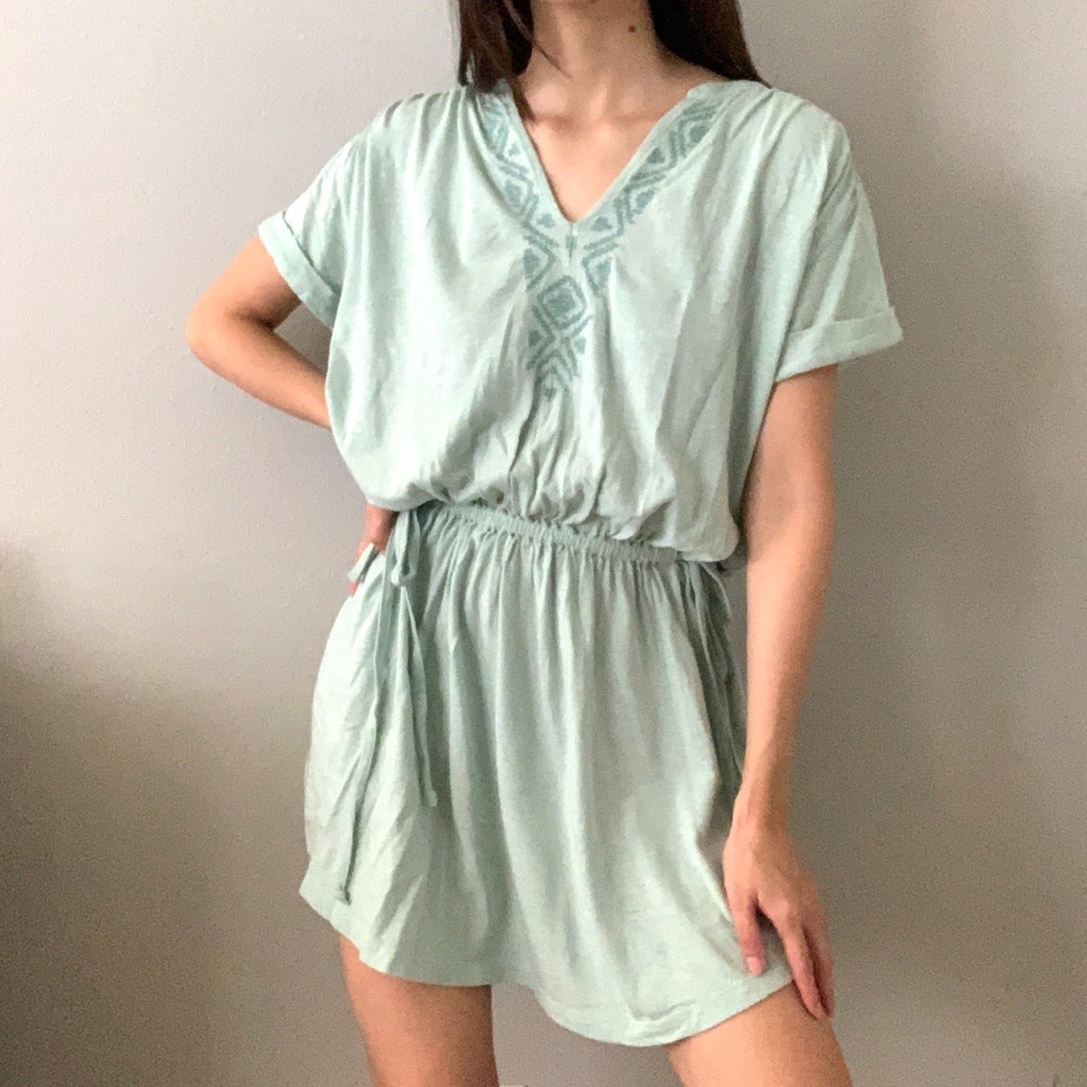 Roxy Mint Beach Coverup Dress